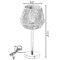 Creative Paper Rope Lamp with Plug in Cord On/Off Switch for Bedroom, Living, Playroom and Entryway, Natural